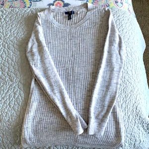Ribbed Grey Sweater